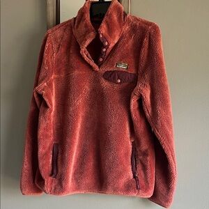 L.L. Bean Rust Teddy Jacket